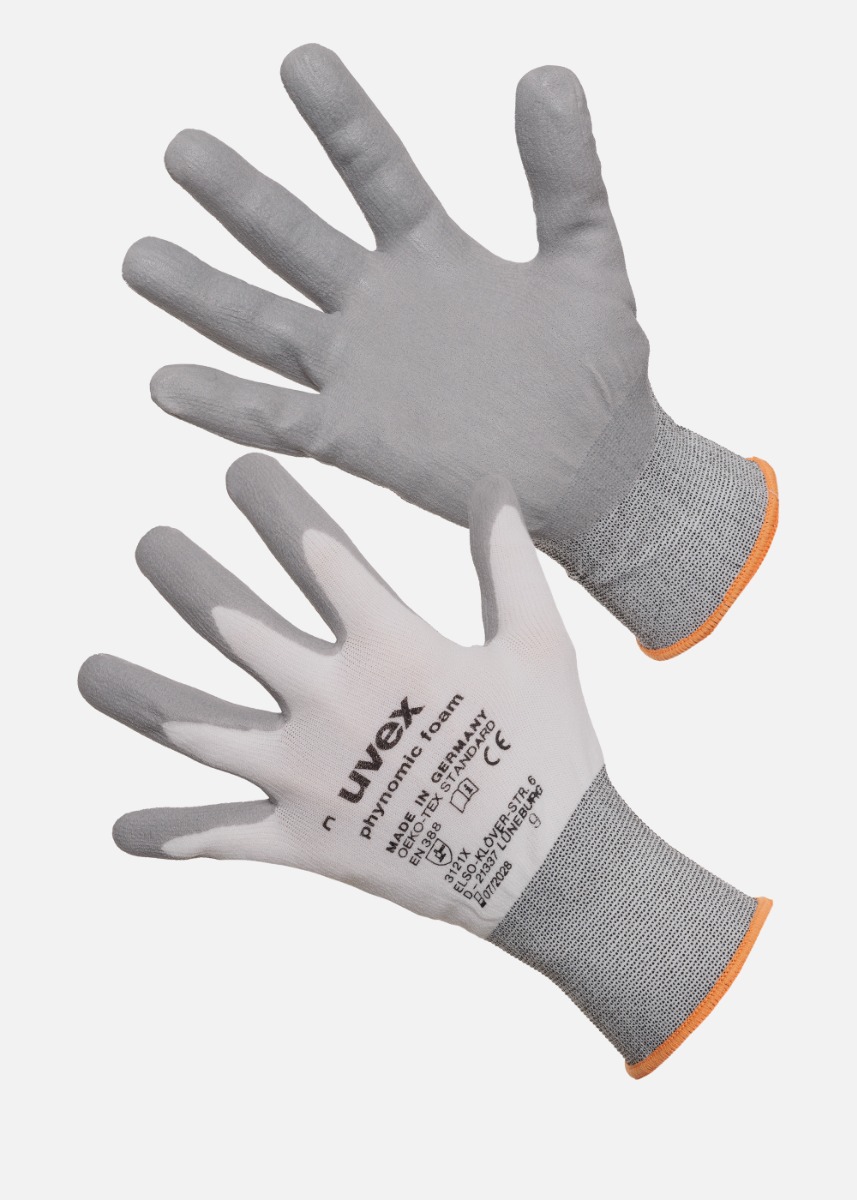 Uvex Phynomic Foam Gecoate Werkhandschoen