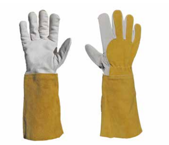 Weldsafe Lashandschoen Rundnerfleder 980