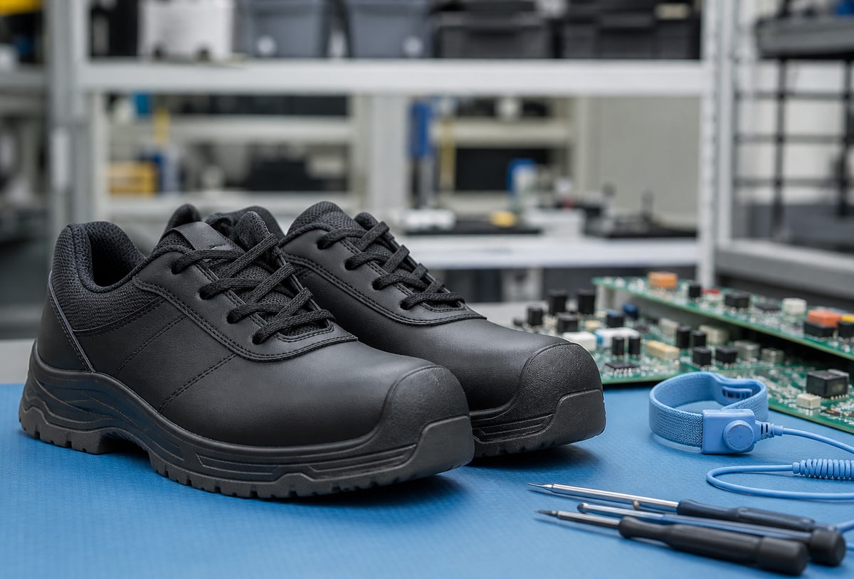 Wat zijn ESD-werkschoenen en wanneer heb je ze nodig?