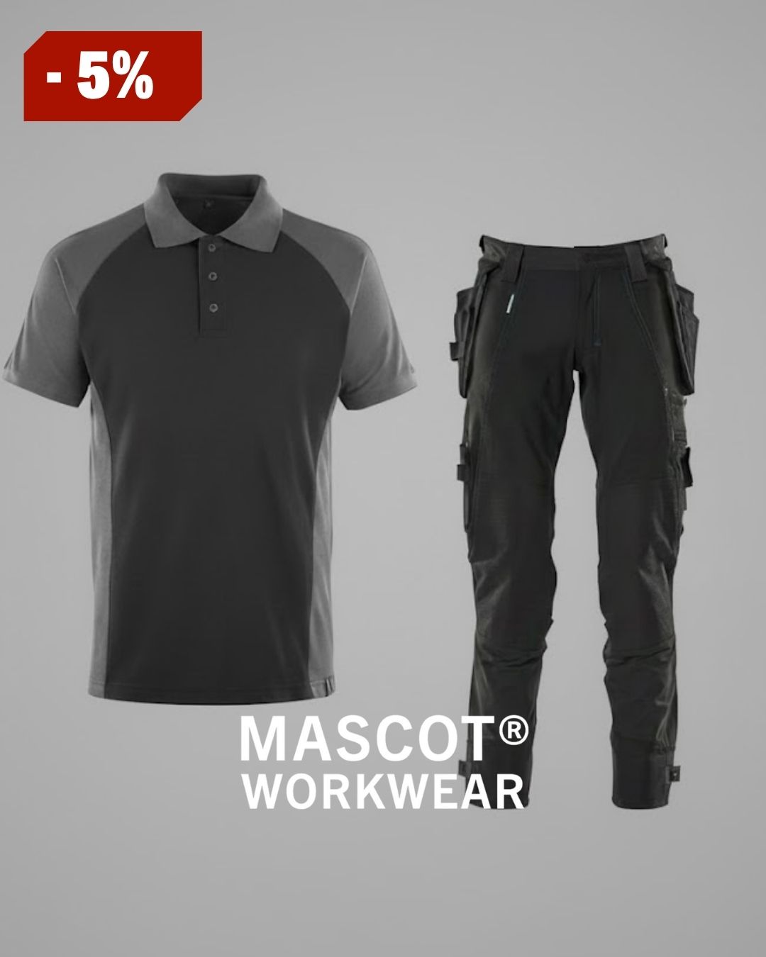Mascot met 5% korting