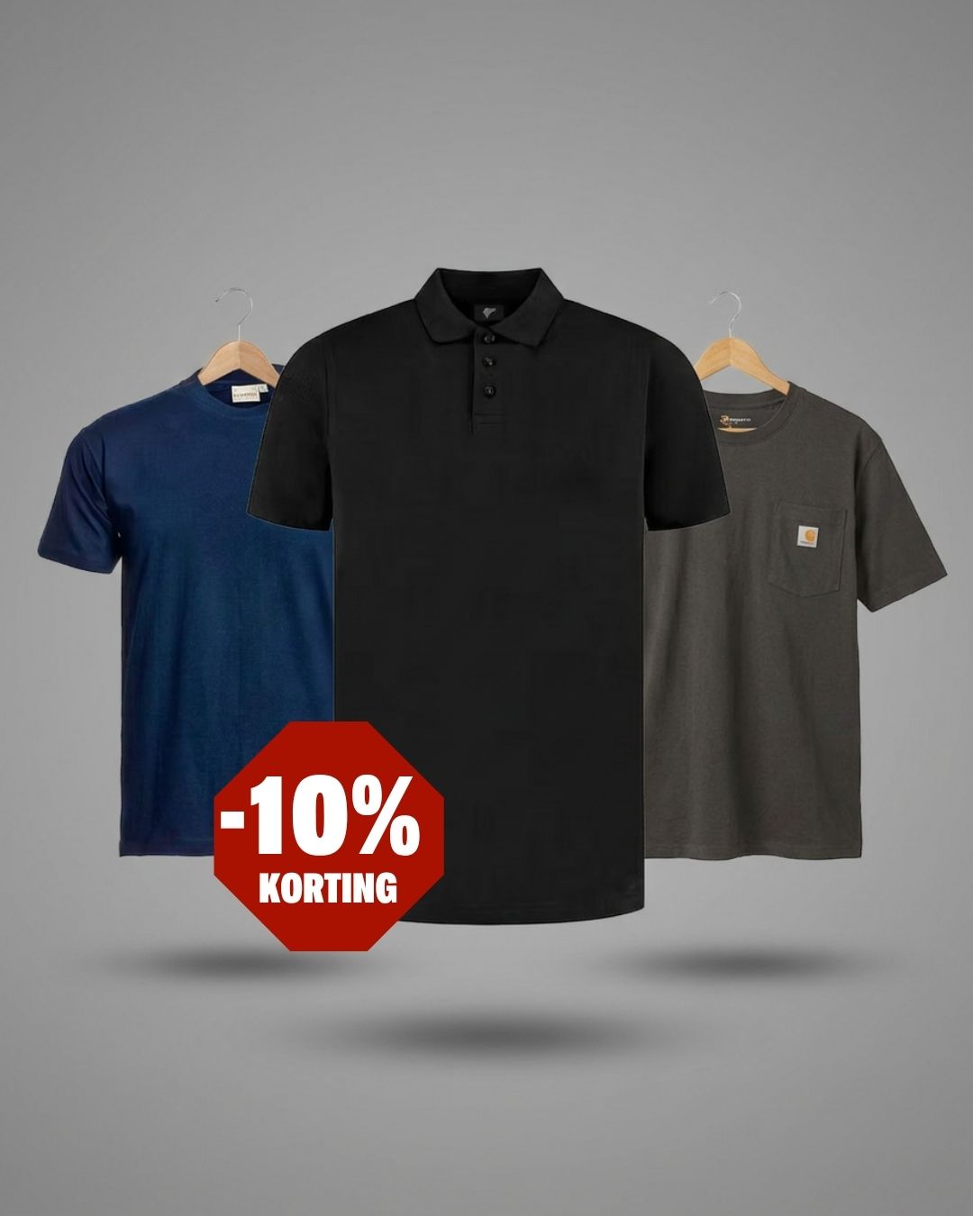 T-shirts en polo's actie
